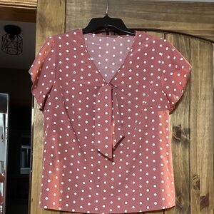 SHEIN Curve 1XL Pink Top